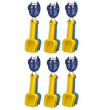 Miniland Educational Shovels, Assorted Colors, 4 Per Pack, 6 Packs (MLE29038-6)