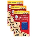 Merriam-Webster The Official SCRABBLE Players Dictionary, 6th Edition, Pack of 3