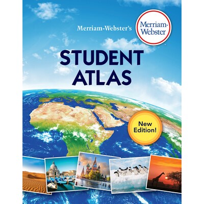 Merriam-Webster Merriam-Webster's Student Atlas, Pack of 2 (MW-7296-2)