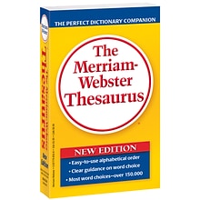 The Merriam-Webster Thesaurus, New Edition, Pack of 3