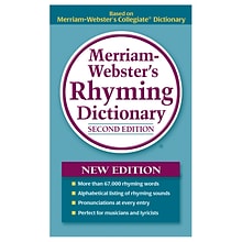 Merriam-Websters Rhyming Dictionary, Pack of 3