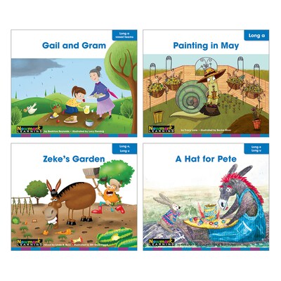 Newmark Learning Phonics Boxed Readers Set 4: Long Vowels