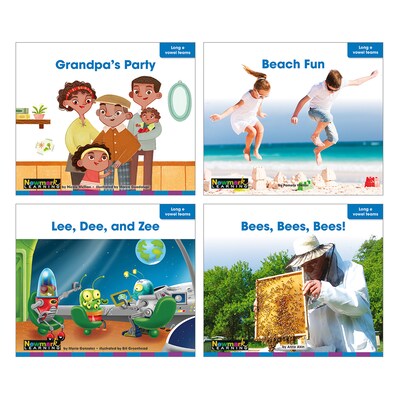 Newmark Learning Phonics Boxed Readers Set 4: Long Vowels