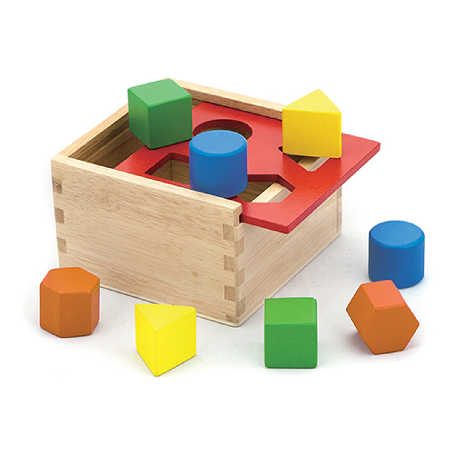 The Original Toy Company Shape Sorter, Assorted Colors (OTC50844)