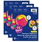 Pacon Premium Tagboard, 8.5" x 11", 5 Bright Assorted Colors, 50 Sheets/Pack, 3 Packs (PAC101160-3)