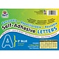 Pacon 2" Self-Adhesive Puffy Font Letters, Blue, 159 Characters/Pack, 2 Packs (PAC51653-2)
