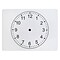 Pacon 2 Sided Clockface/Plain Whiteboard, 9 x 12, White, 25/Pack (PACAC900525)