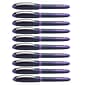 Schneider One Business Rollerball Pens, Violet Ink, Pack of 10 (PSY183008-10)