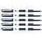 Schneider One Change Refillable Rollerball Pens, Fine Point, Black Ink, Pack of 5 (PSY183701-5)