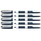 Schneider One Change Refillable Rollerball Pens, Fine Point, Blue Ink, Pack of 5 (PSY183703-5)