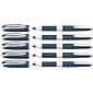 Schneider One Change Refillable Rollerball Pens, Fine Point, Violet Ink, Pack of 5 (PSY183708-5)