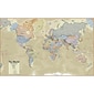 Hemispheres® Boardroom Series World Laminated Wall Map, 38" x 61" (RWPHM03)