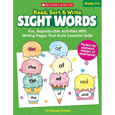 Scholastic Read, Sort & Write: Sight Words