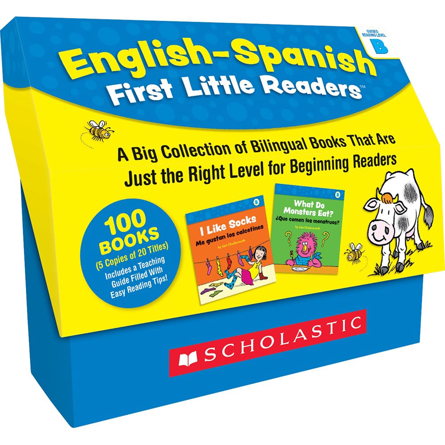 Scholastic Teacher Resources English-Spanish First Little Readers: Guided Reading Level B Classroom Set (SC-866804)