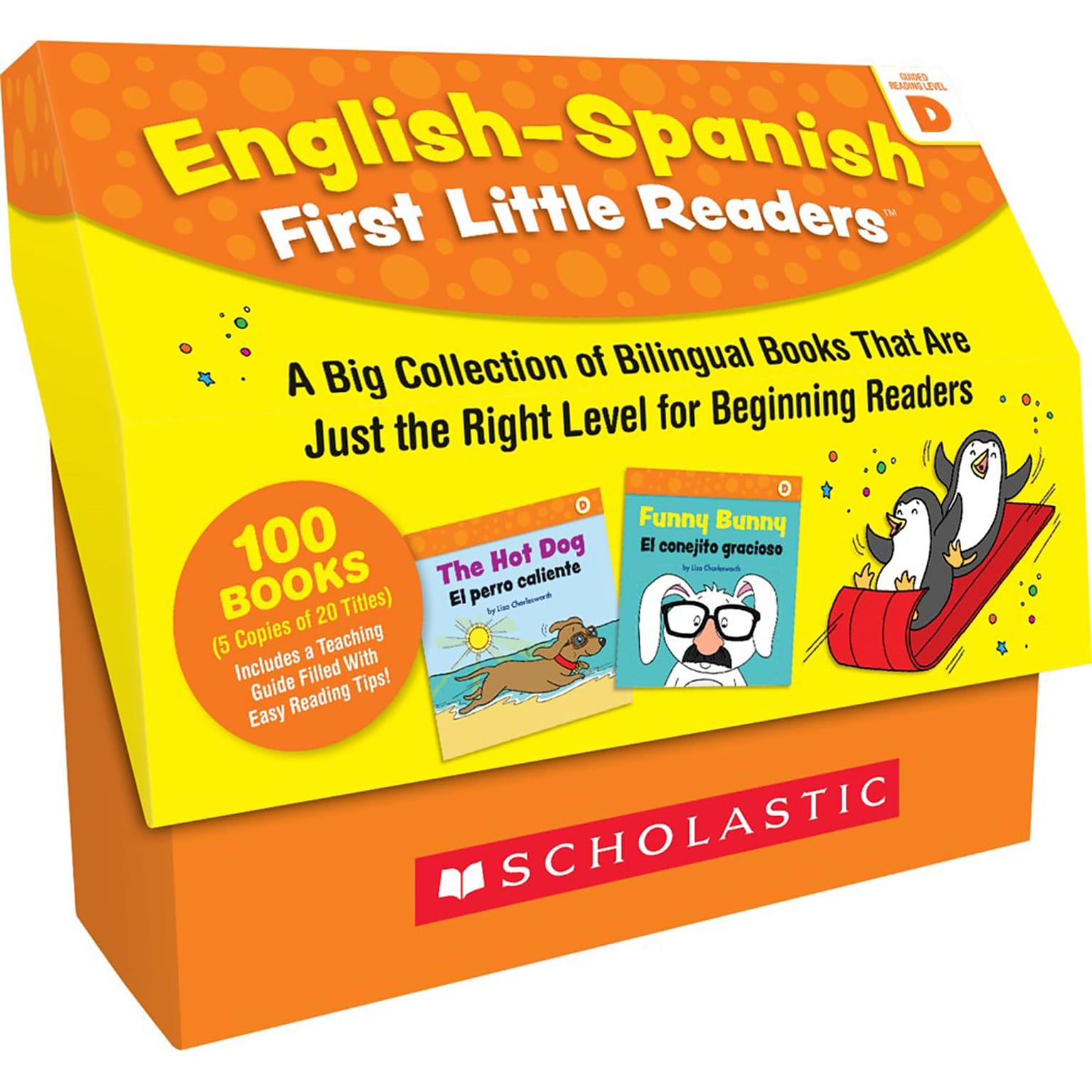 Scholastic Teacher Resources English-Spanish First Little Readers: Guided Reading Level D Classroom Set
