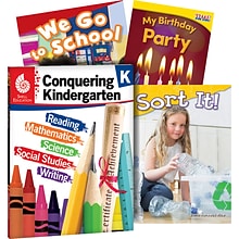 Shell Education Conquering Kindergarten, 4-Book Set