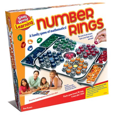 Small World Toys Number Rings Mathematics Game (SWT9722024)