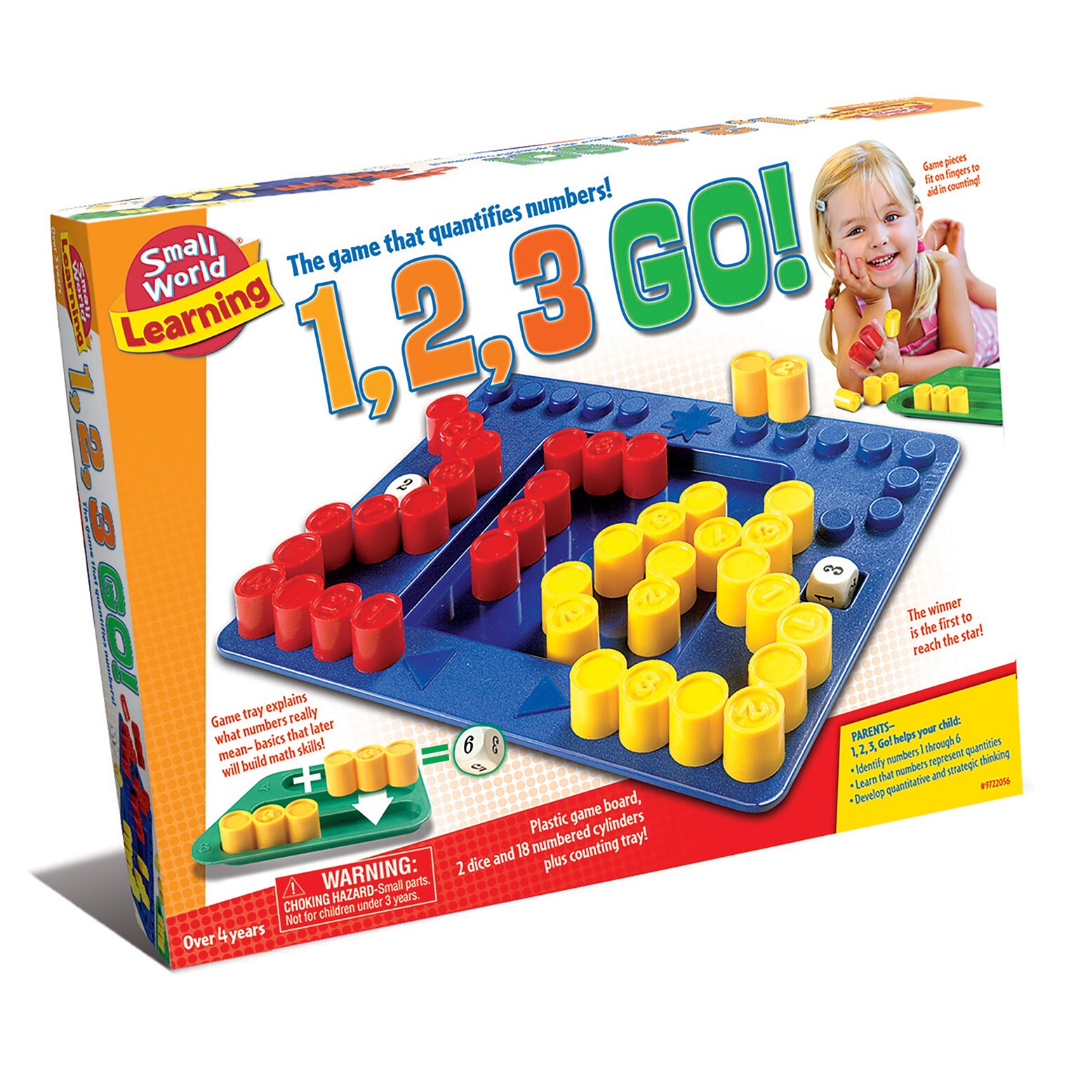 Small World Toys 1, 2, 3 GO! Numbers Game (SWT9722056)