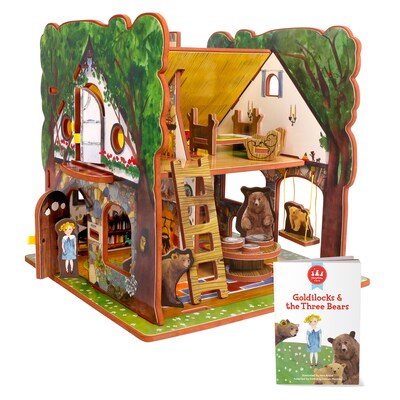 Storytime Toys Goldilocks and the Three Bears Book and Playset (SYTSTTBPGLE1)