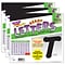 TREND Italic Uppercase/Lowercase Combo Pack (EN/SP) Ready Letters, Black, 193/Pack, 3 Packs (T-2703-