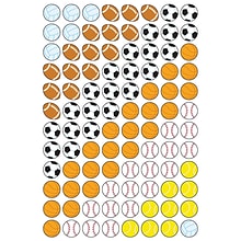 TREND Sports Balls superShapes Stickers, 800 Per Pack, 12 Packs (T-46074-12)