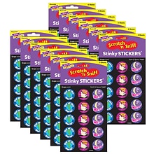 TREND Earth & Space/Grape Stinky Stickers®, 60 Per Pack, 12 Packs (T-6407-12)