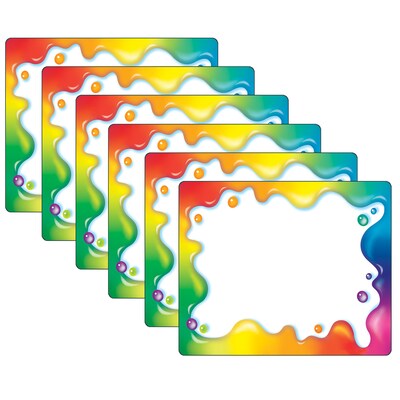 TREND Rainbow Gel Terrific Labels™, 2.5 x 3, 36 Per Pack, 6 Packs (T-68023-6)