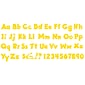 TREND 4" Playful Uppercase/Lowercase Combo Pack (EN/SP) Ready Letters, Yellow, 225/Pack, 3 Packs (T-79804-3)