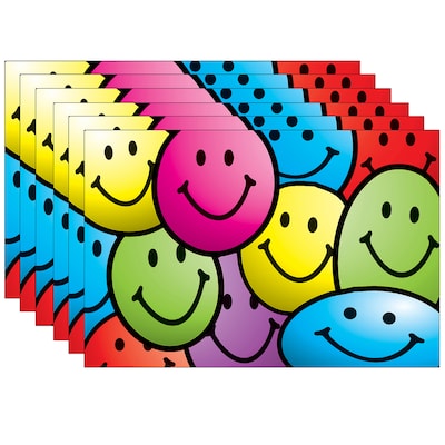 Teacher Created Resources Smiley Faces Postcards, 30 Per Pack, 6 Packs (TCR1965-6)