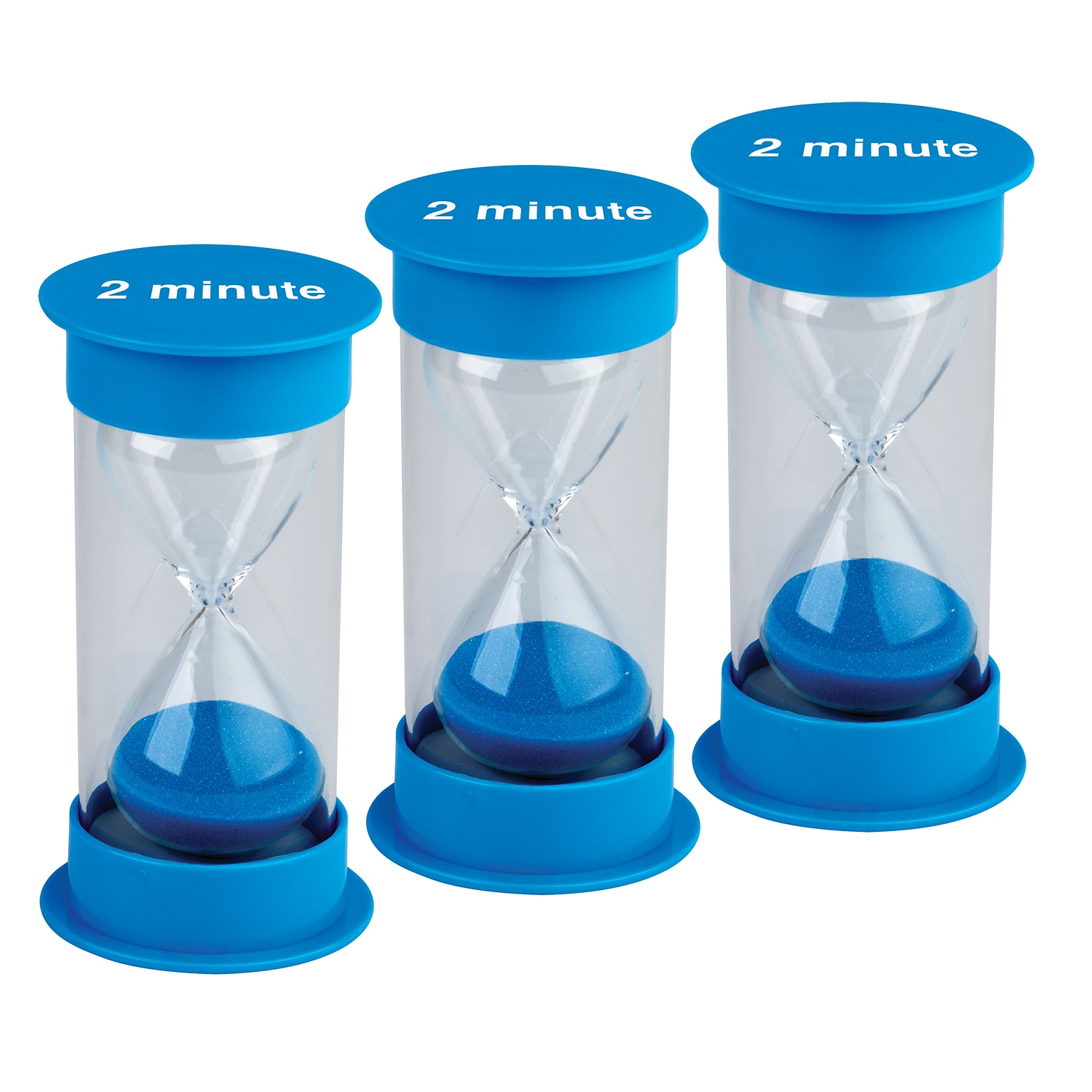 Teacher Created Resources Sand Timer, Medium, 2 Minute, Pack of 3 (TCR20758-3)