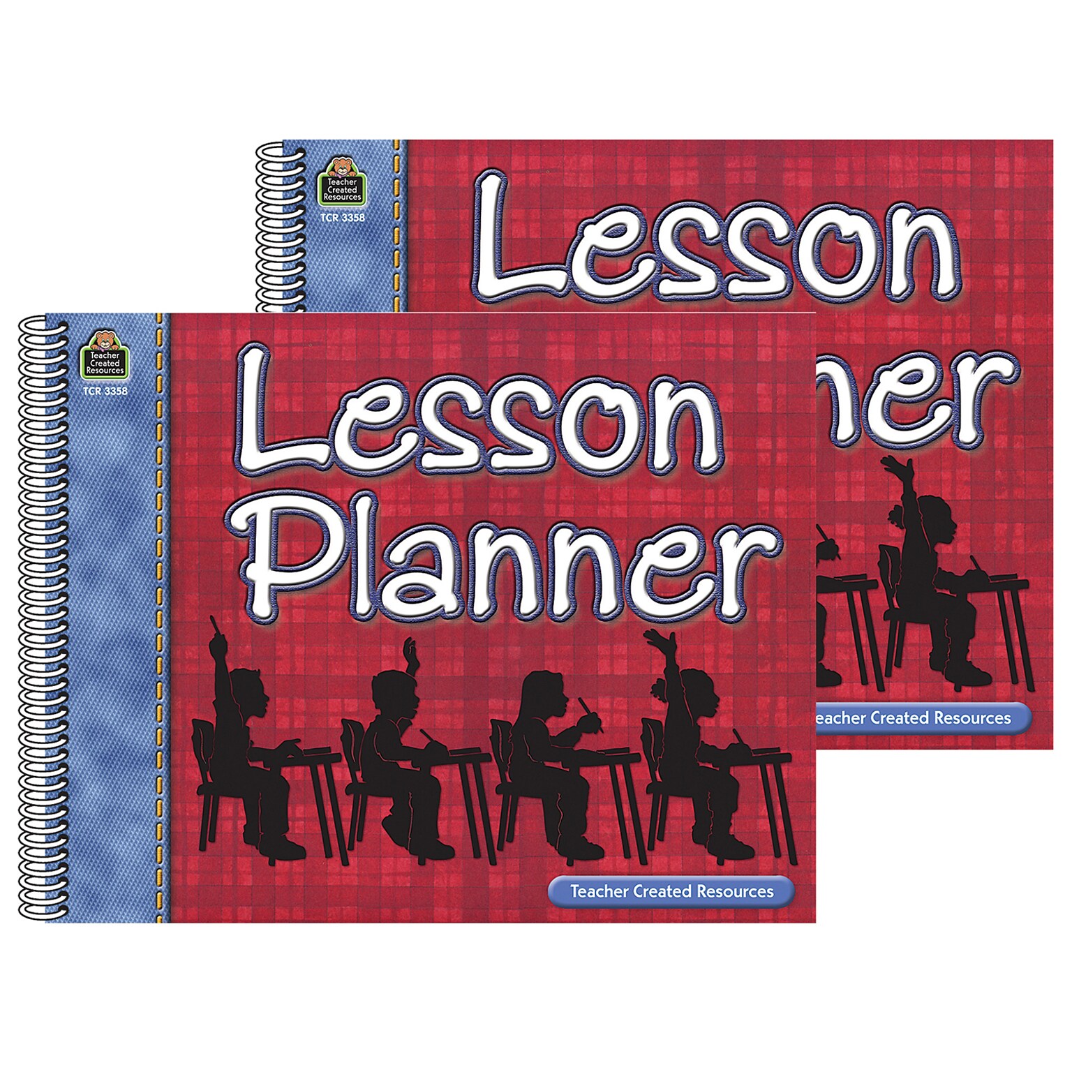 Teacher Created Resources® Lesson Plan Book, 112 Pages, Pack of 2 (TCR3358-2)