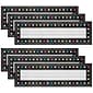 Teacher Created Resources® Chalkboard Brights Flat Nameplates, 3.5" x 11.5", 36 Per Pack, 6 Packs (TCR5624-6)