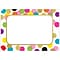 Teacher Created Resources Confetti Name Tags, 3.5 x 2.5, 36 Per Pack, 6 Packs (TCR5885-6)