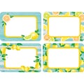 Teacher Created Resources® Lemon Zest Name Tags, 4 Designs, 3.5 x 2.5, 36 Per Pack, 6 Packs (TCR84