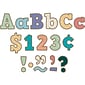 Teacher Created Resources 4" Bold Block Letters Combo Pack, Painted Wood, 230 Characters/Pack, 3 Packs (TCR8820-3)