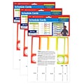 Scholastic Teacher Resources Schedule Cards, 24 Cards/Pack, 3 Packs (TF-5405-3)