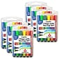 Magic Stix™ Triangular Markers, Bullet Tip, 12 Colors Per Pack, 6 Packs (TPG395-6)