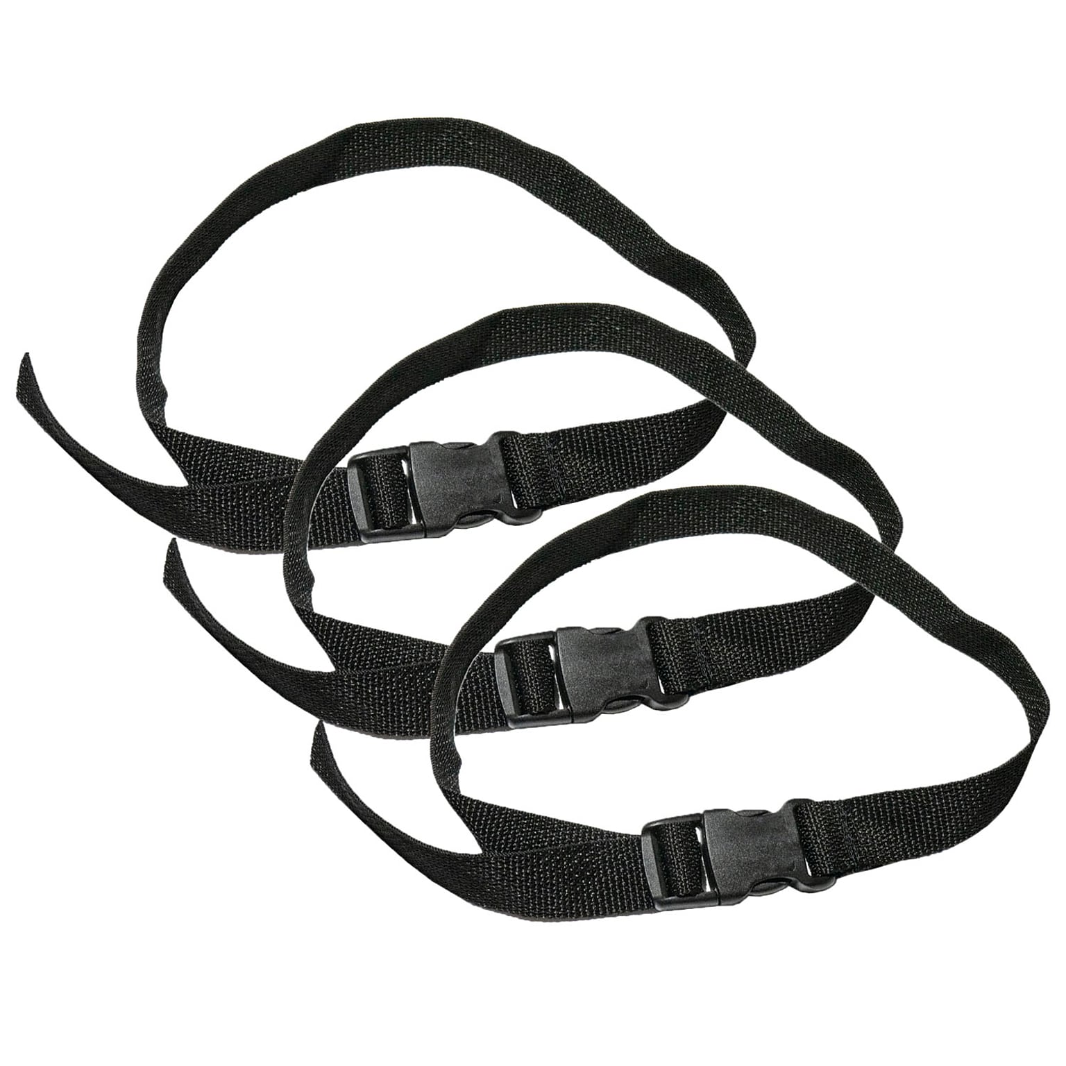 Toddler Tables Junior Seat Replacement Belt, Black, Pack of 3 (TT-BELT-3)