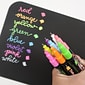 Marvy Uchida® Bistro Chalk Markers, Extra Fine Tip, Fluorescent Colors, Pack of 4 (UCH4854A)