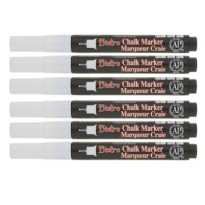 Uchida Bistro Chalk Marker Jumbo Tip White