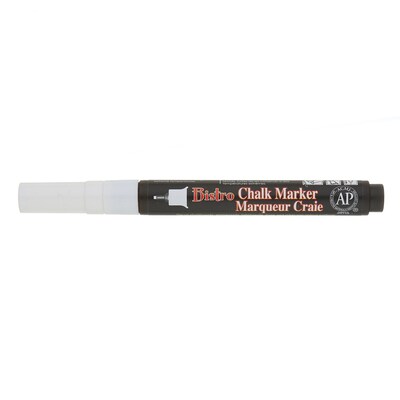 Uchida Bistro Chalk Marker Set, 4-Colors, Extra-Fine, Fluorescent