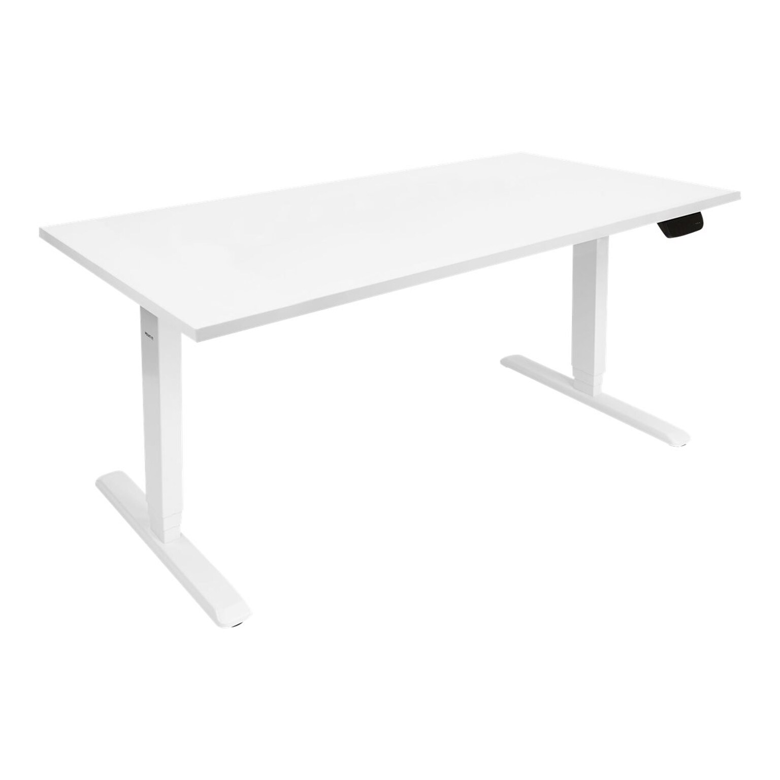 Mount-It! 55W Electric Adjustable Standing Desk, White (MI-18067)