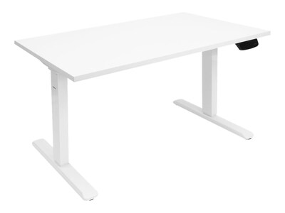 Mount-It! 48W Electric Adjustable Standing Desk, White (MI-18066)