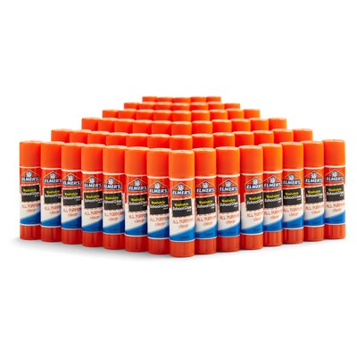 Elmer's Glue Stick - All Purpose Washable Clear Glue Sticks, Pkg of 30,  0.24 oz