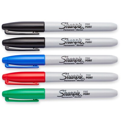 Sharpie Permanent Markers Fine Point Assorted