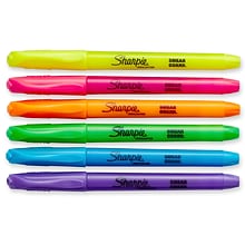 Sharpie Stick Highlighter, Chisel Tip, Assorted, Dozen (27145)