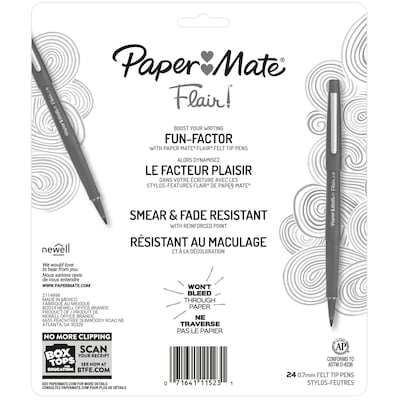 Paper Mate Flair Passion Fruit Felt Tip Pen Medium Point Guard