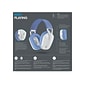 Logitech G435 Noise Canceling Bluetooth Over-the-Ear Gaming Headset, Off-White/Lilac (981-001073)