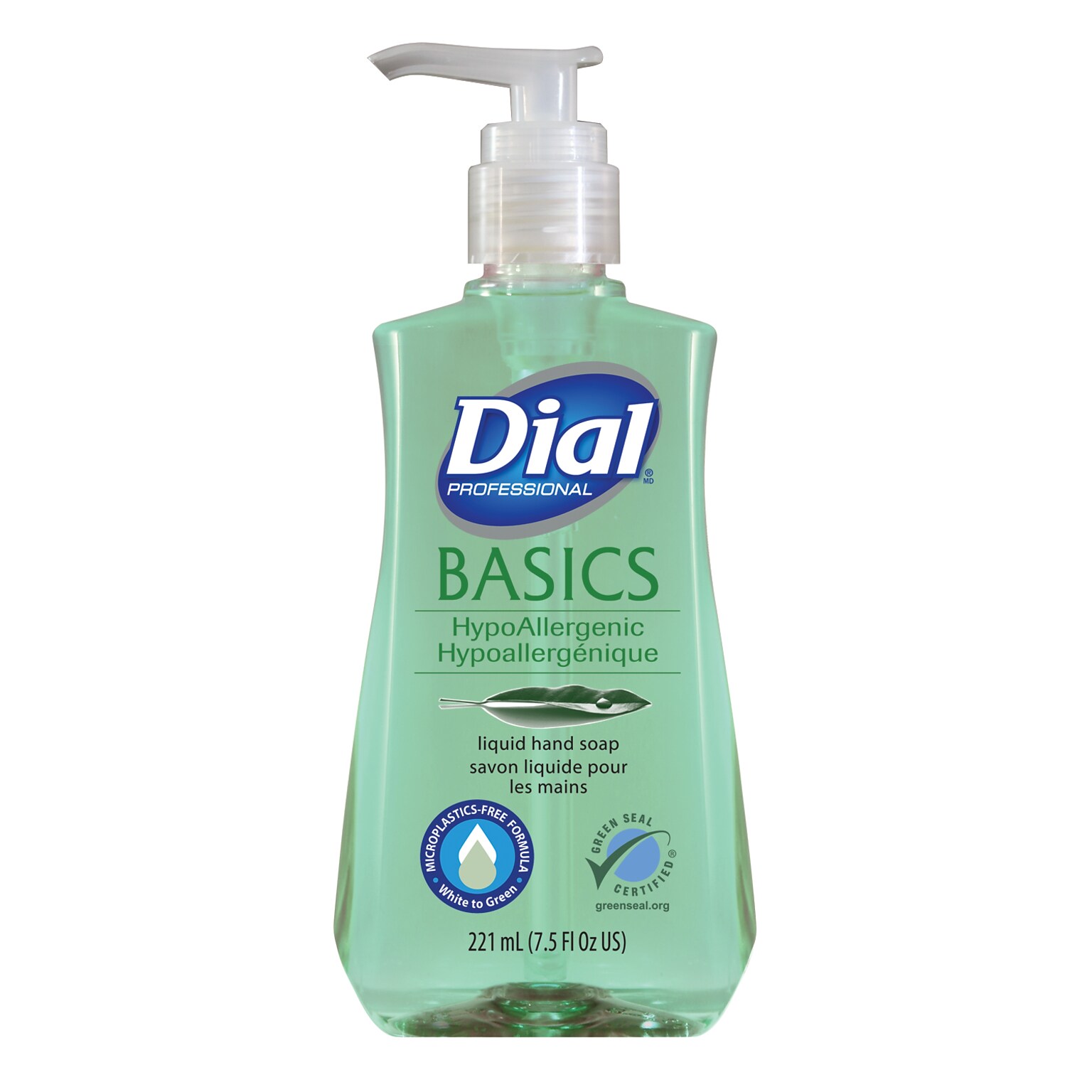 Dial Basics Liquid Hand Soap, Floral, 7.5 Oz., 12/Carton (06028CT)