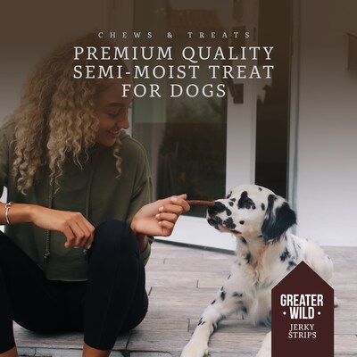 Greater Wild Tender Jerky Strips for Dogs, Chicken, 17.6 oz. (PGN300010)